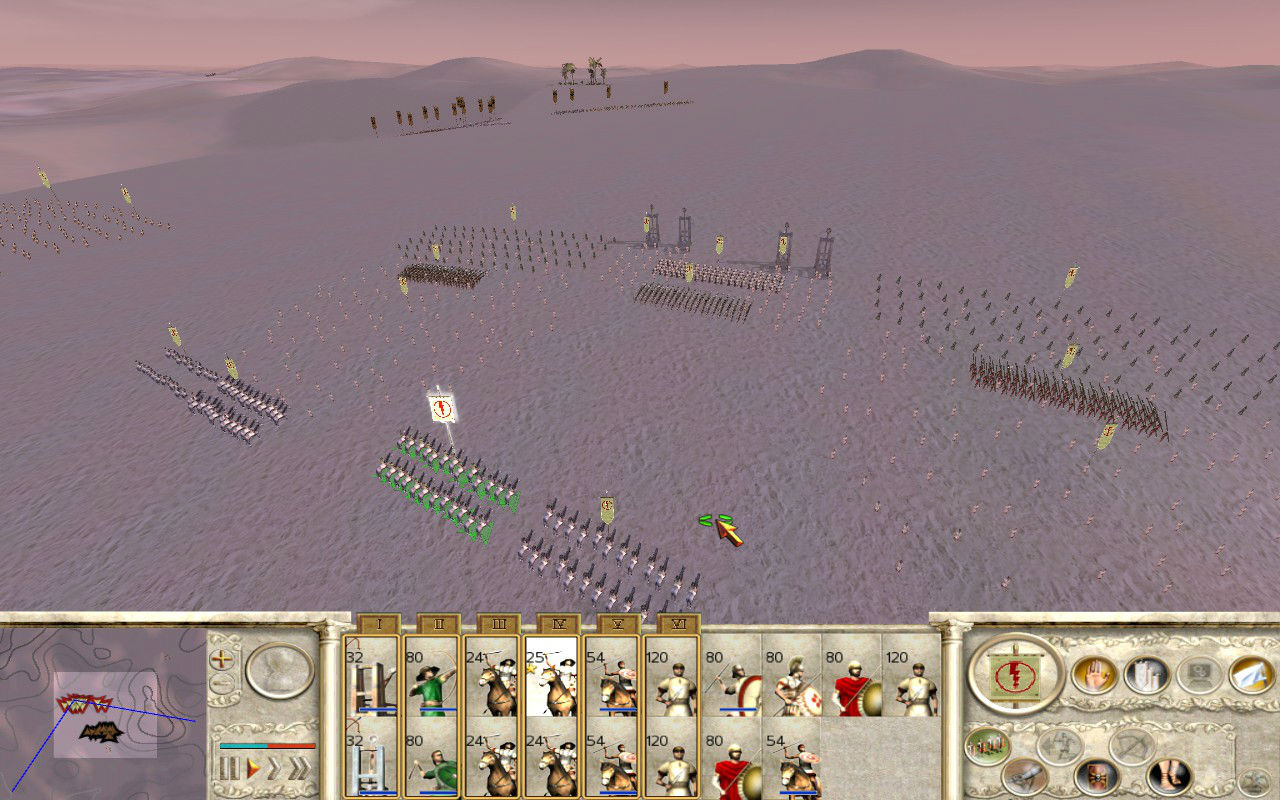 Rome Total War aperçu champ de bataille